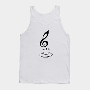 Musical coffee Tank Top